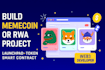 build your rwa or memecoin launchpad and token smart contract