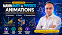 create manim math and physics animations using python