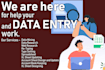 do data entry work faster and more accurately without faults