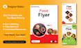 food flyer menu card poster design