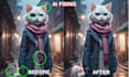 fix, enhance ai generated photos using photoshop