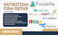 setup foodready flectra nutrium nutriadmin foodzilla triage nimble prospect CRM