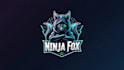 design outstanding ninja fox mascot logo with express delivery
