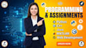 be your coder and do c cpp python java programming projects