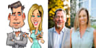 create a glamour cartoon of you