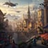 illustrate detailed fantasy cityscapes, landscape and cocnept art
