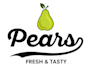 design luxury pear logo with source file