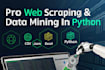 web scraping and data mining using python