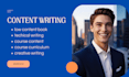create low content book, course curriculum, create writing, technical writing