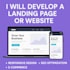 design a high converting landing page