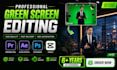 do professionally green screen removal, rotoscoping, wire removal, cut out image