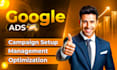 expert google ads PPC campaign setup and management