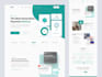develop pixel perfect  landing pages with modern UI