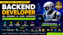 do tasks related to python, flask, django, fastapi, backend