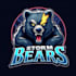 design high quality esport bear mascot logo with creative concepts