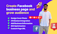 create facebook business page and grow audience