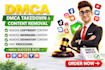 remove harassing defaming report,to,mugshot,article,google,fb,,reddit,by dmca