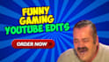 edit a funny gaming video for youtube