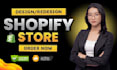 shopify ecommerce website development shopify store design
