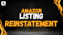 reinstate suspended or suppressed amazon listings