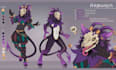 fursona ref sheet furry reference sheet anthro ref sheet furry ref sheet anime