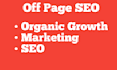 do professional organic off page SEO