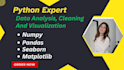 clean, analyze, visualize your data using python or spss fast and accurately