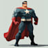 desing an amazing superhero comic cartoon characters