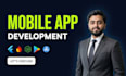 do mobile app development for android ios and web in flutter