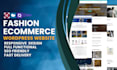 build fashion ecommerce website with woocommerce and wordpress
