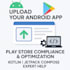 help you upload your android app to google play console