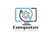 design a professional modern computer technology logo
