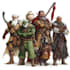 create dnd party art illustration
