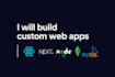 develop react js next node js web application custom software developer