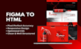 convert figma design into HTML