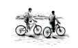 draw black and white sketch or illustration
