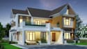 render quality 3d exterior and interior design, duplex, bungalow, villa, 3ds max