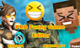 edit funny gaming video for youtube, roblox, minecraft, roblox video editor