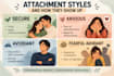 do attachment style analysis and secure attachment coaching