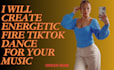 create fire tiktok dance, dance video  group dance to your music