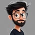 draw a funny caricature with my style
