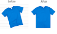 do flat lay image editing,neck joint,ghost mannequin