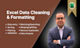 fix, clean, and format your excel file within 24 hours