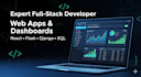 develop custom web applications and dashboards or full stack solutions