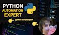 create python automation, scraping bots, and apis