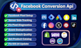 fix or set up facebook pixel conversion API, ga4, GTM server side tracking
