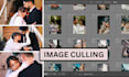 cull your wedding, events, etc photos