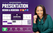 build powerpoint template, business presentation or improve powerpoint slides
