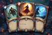 draw amazing card game card game art