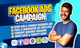 setup facebook ads campaign, instagram ads, meta ads manager for sales and leads
